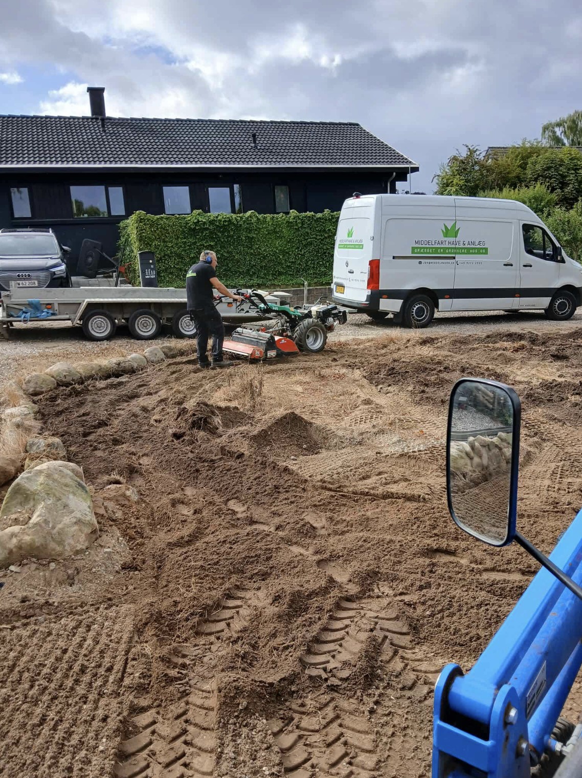 Anlægsarbejde eksempel